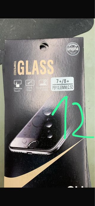 Lote Protectores Pantalla Unipha 11 Pro Max/XS Max