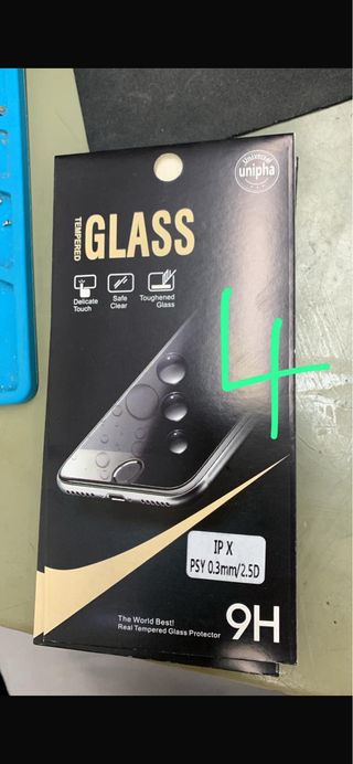 Lote Protectores Pantalla Unipha 11 Pro Max/XS Max