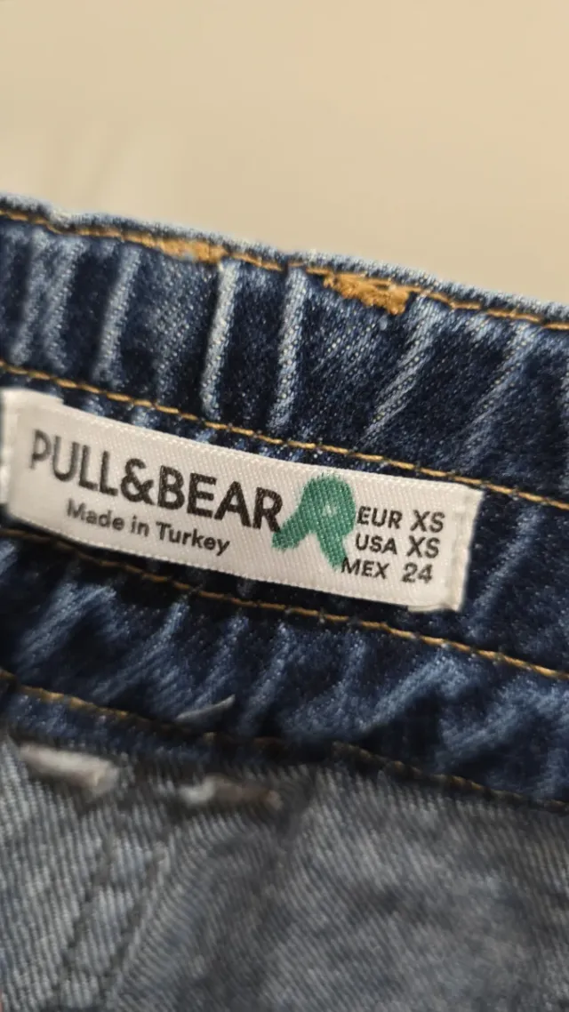 Falda vaquera con elástico