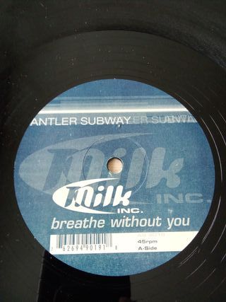 MILK INC - BREATHE WITHOUT YOU VINILO