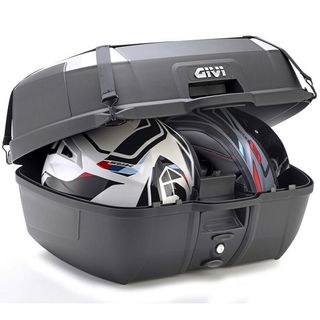 BAUL GIVI 45 MONOLOCK CON PARRILLA RESPALDO Y RED