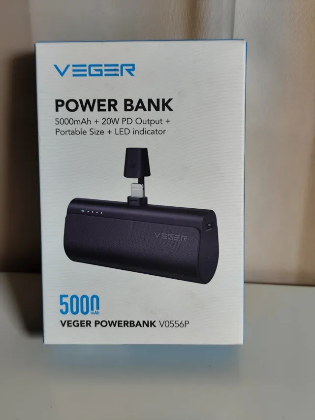 VEGER Power Bank 5000mAh 20W PD