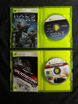 Pack 2 Juegos Xbox 360: Halo Wars y Split/Second