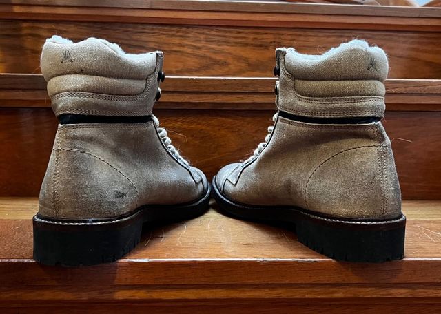 Botas Zara Ante Talla 42 Hombre Beige