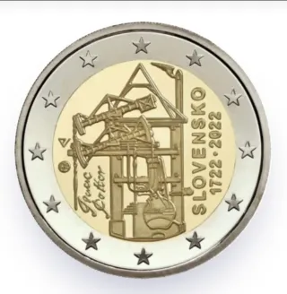 ESLOVAQUIA 2022 MONEDA DE 2€ CONMEMORATIVA S/C