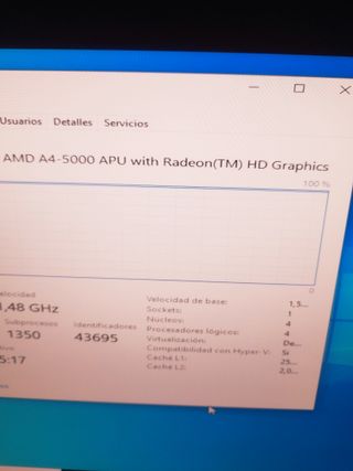 Ordenador HP ProDesk AMD-A4