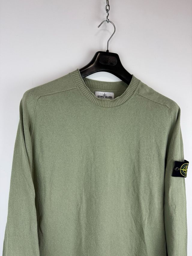 Green Stone Island sweater