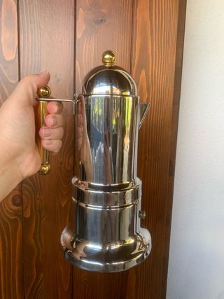 Caffettiera Moka Design Lusso acciaio inox 18/10