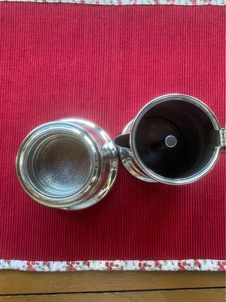 Caffettiera Moka Design Lusso acciaio inox 18/10