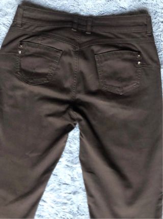 Pantaloni Jeans marroni Luisa Spagnoli taglia M