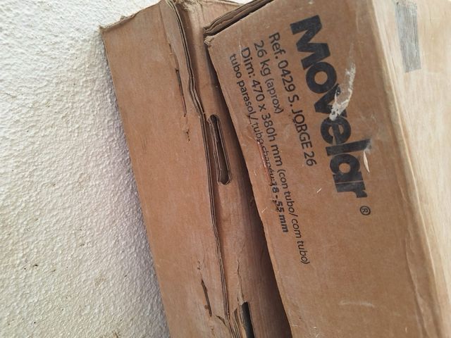 Soporte Sombrilla Movelar S. Jorge 26 Gris