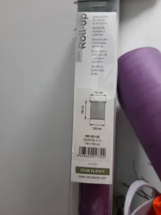 Estores enrollables (3 unidades)