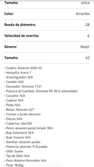 Bicicleta Holandesa 28 Negra