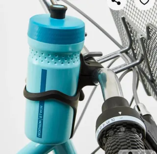 Bidón y portabidón manillar bicicleta 380 ml nuevo