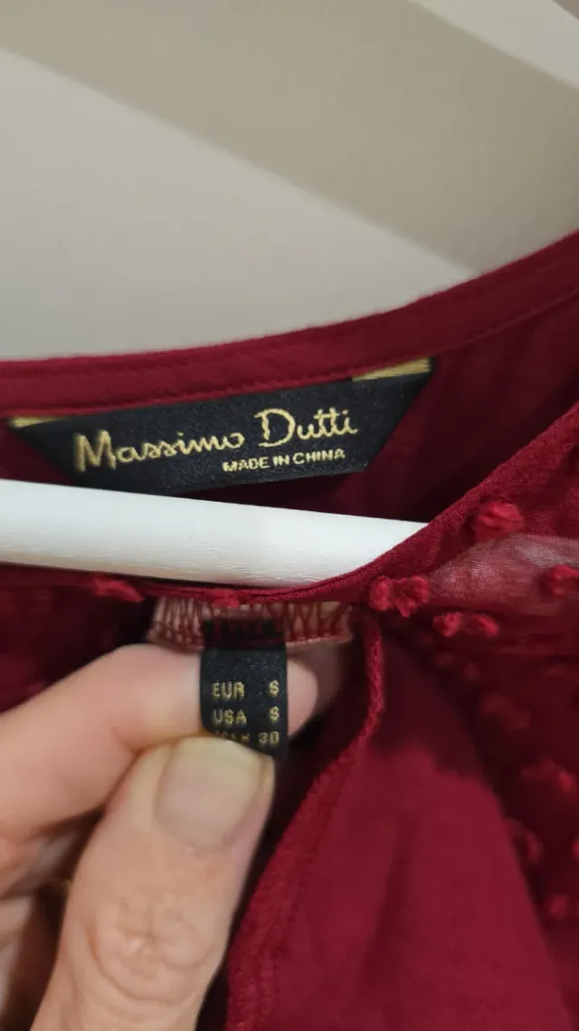 Top granate con plumeti