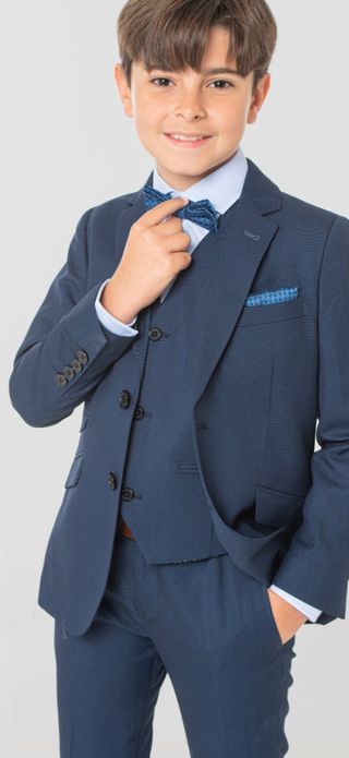 Traje elegante niño azul Talla 12-14