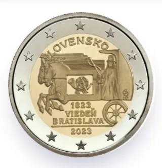 ESLOVAQUIA 2023 MONEDA DE 2€ CONMEMORATIVA S/C