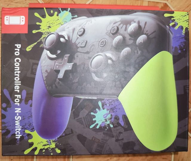 Controller Pro Nuovo Switch/PC Vibrazione Blu Giallo