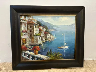 Vari quadri ad olio e specchio Il prezzo per confezione