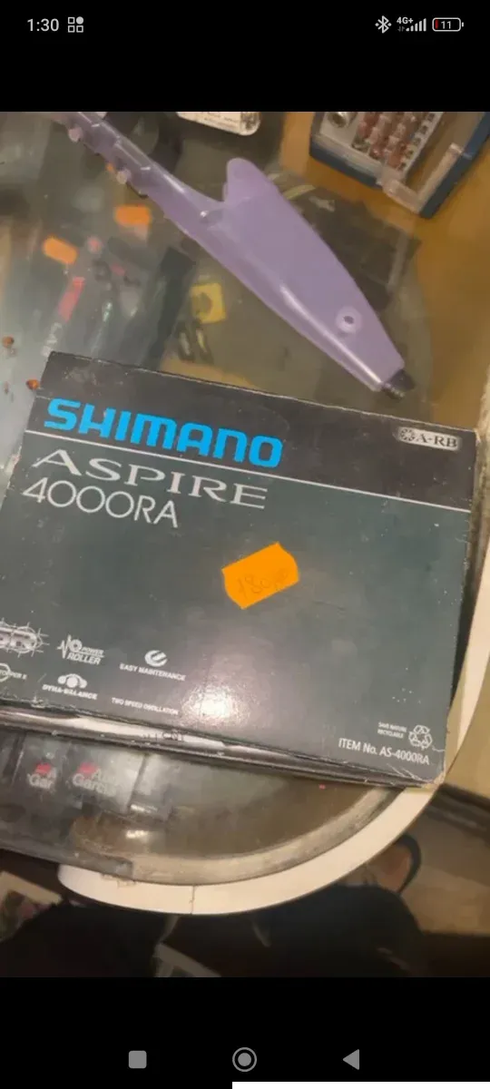 Carrete Shimano Aspire 4000RA