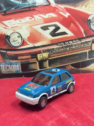 Scalextric Coche Azul Rally 4