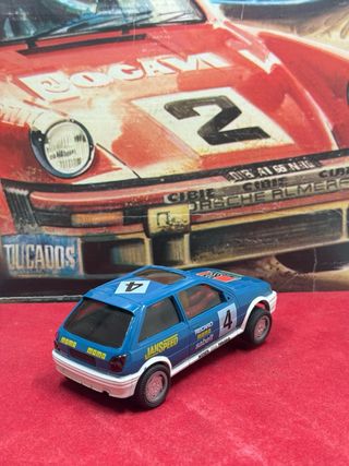 Scalextric Coche Azul Rally 4