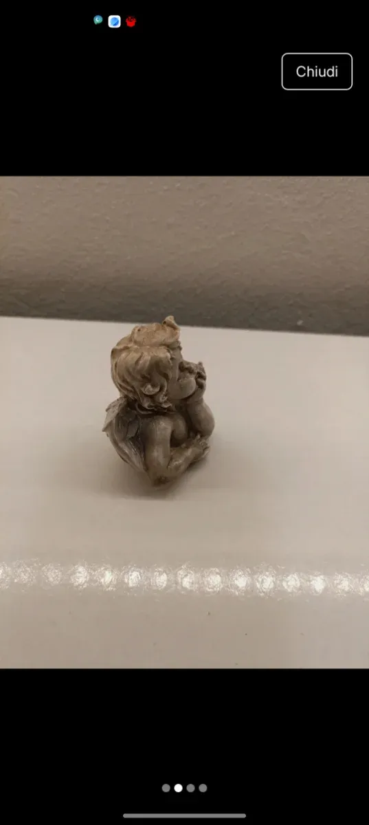 Angioletto in polvere di ceramica