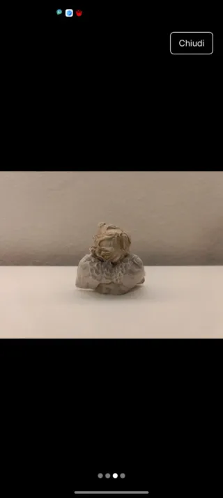 Angioletto in polvere di ceramica