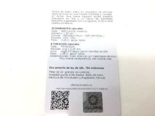 anillo oro 18k con piedra