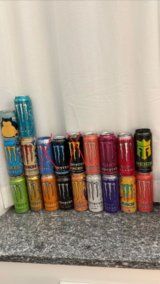 Lattine Monster Vuote da Collezione