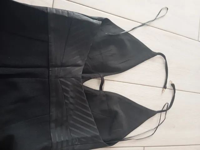 Tuta intera elegante Mango nera