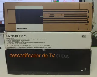 Lote 3 Routers Fibra Orange Livebox