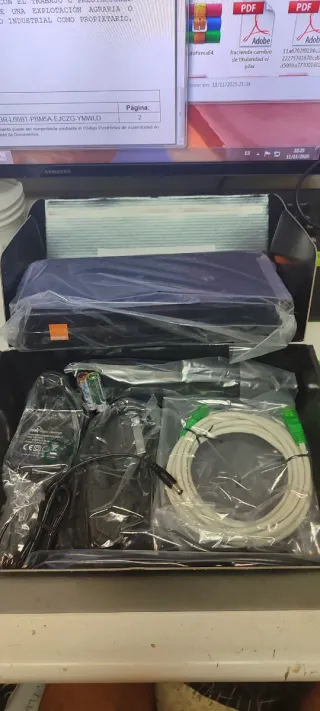 Lote 3 Routers Fibra Orange Livebox