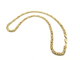 cadena oro 14k 22cm