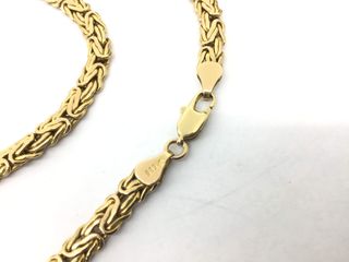 cadena oro 14k 22cm