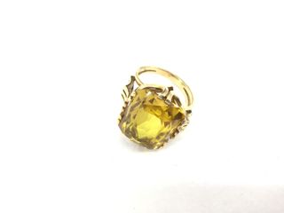 anillo oro 18k con piedra