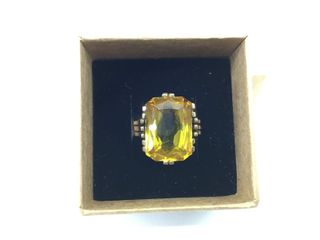 anillo oro 18k con piedra