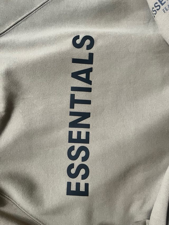 Sudadera Essentials Beige