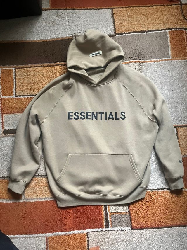 Sudadera Essentials Beige