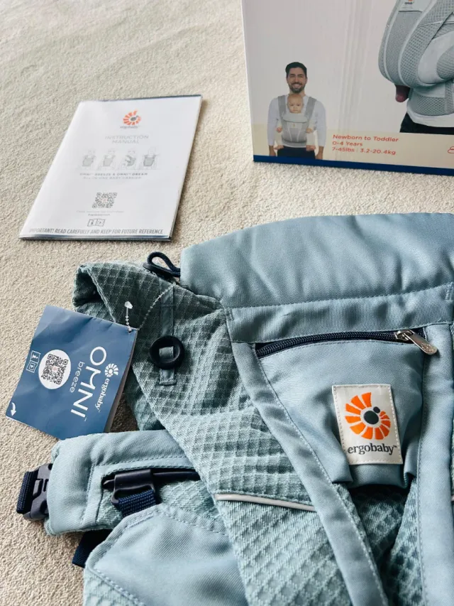 Ergobaby Omni Breeze Azul