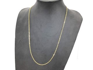 cadena oro 18k 29cm