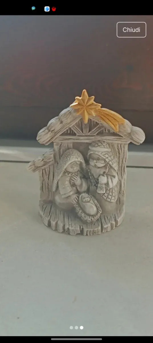 Piccolo presepe in ceramica