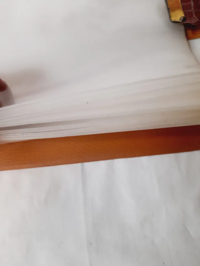 Capa em pele para discos vinil