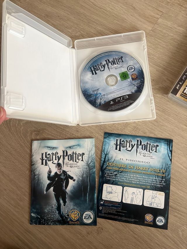 Lote 6 Juegos PS3: Harry Potter, PES 2010, WET...