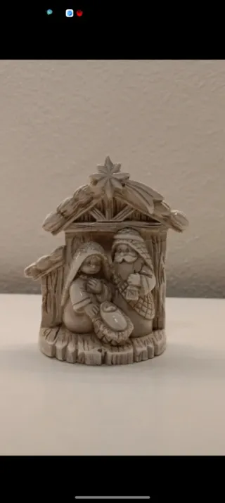 Piccolo presepe in polvere di ceramica