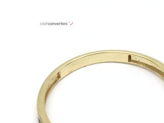 anillo oro 18k con piedra con circonita