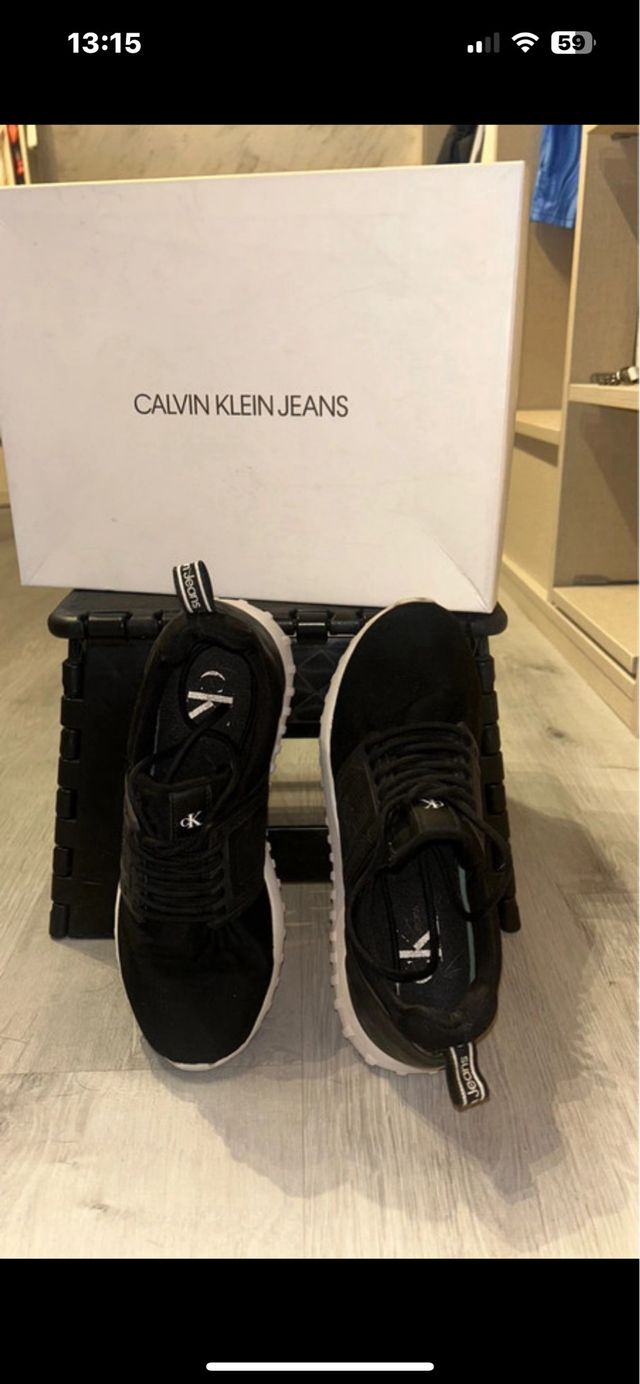 Zapatillas Calvin Klein Jeans Negras