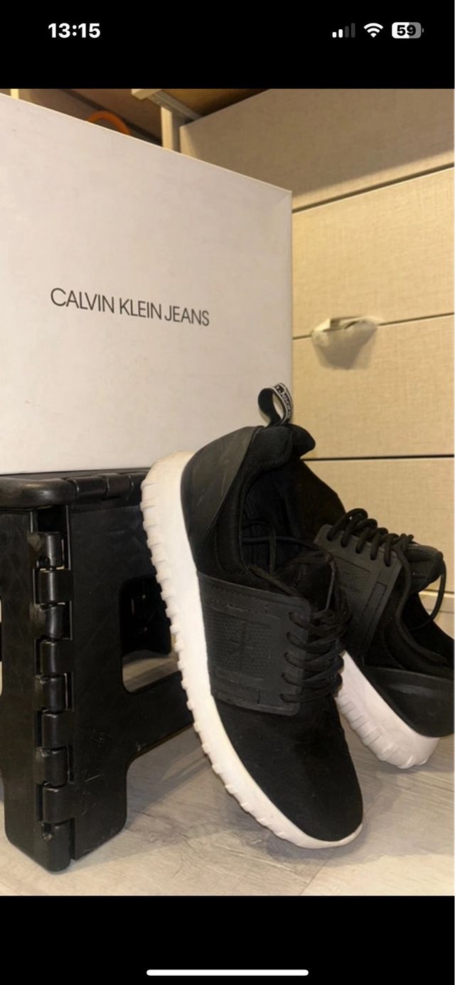 Zapatillas Calvin Klein Jeans Negras