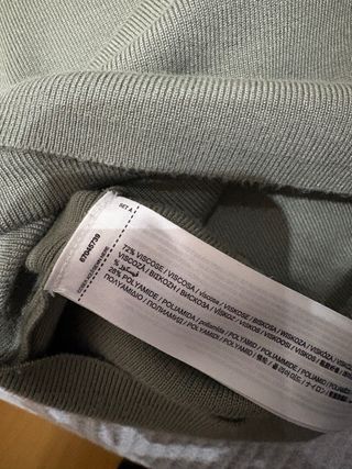 Camiseta sin mangas Mango Verde Talla XL