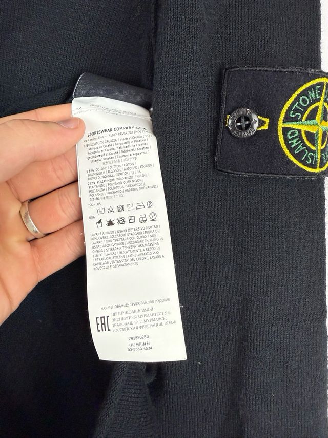 Black Stone Island sweater